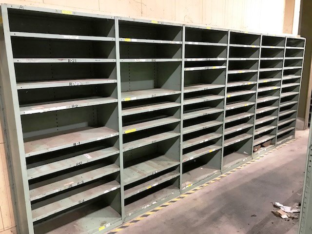 Metal Warehouse Shelving - Lot# A1
